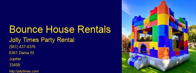 Party Inflatables Rentals Near Me