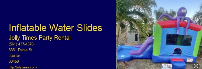 Inflatable Water Slides