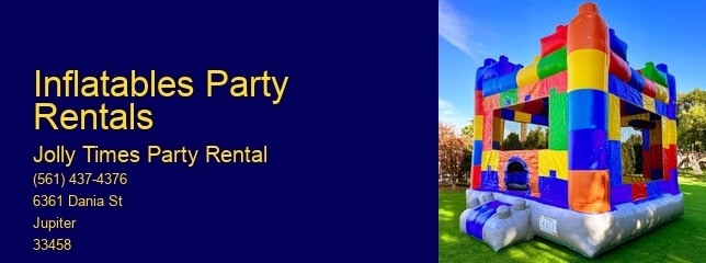 Bounce House Party Rental Near Me