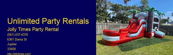 Bounce House Party Rental Near Me